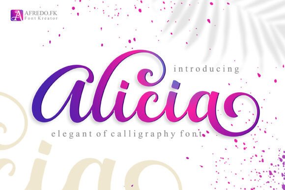 Alicia: A Fresh Script Font for Modern Branding Projects