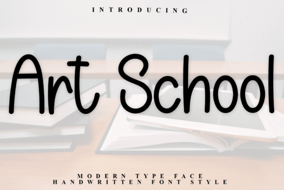 Art School: A Sweet Handwritten Font for Modern Web Design Projects