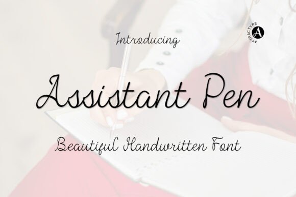Assistant Pen: A Handwritten Font That Elevates Web Design