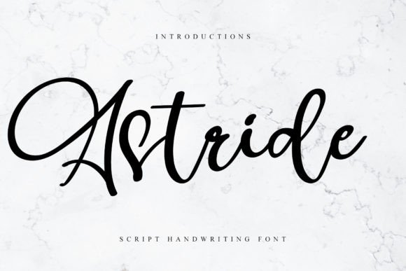 Astride Font: Adding Festive Charm to Business Branding