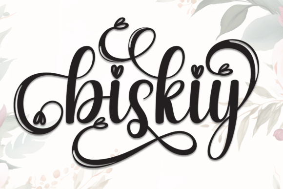 Biskiy: A Playful Handwritten Font for Web Designers