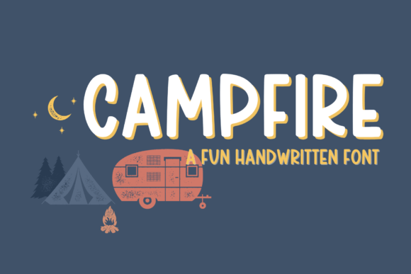 Campfire: A Handwritten Font That Brings Warmth to Every Cricut Creation