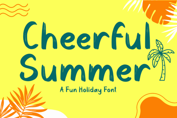 Cheerful Summer Font: Elevating Digital Brand Identity