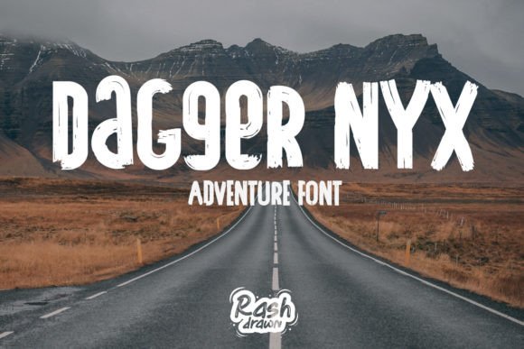 Dagger Nyx Font: Bold Visuals for Outdoor Campaigns