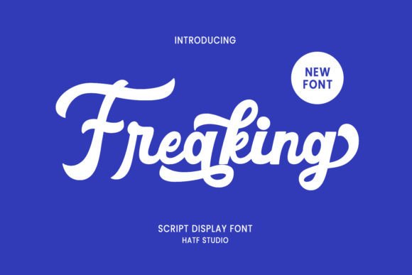 Freaking Font: Adding Editorial Charm to Layouts