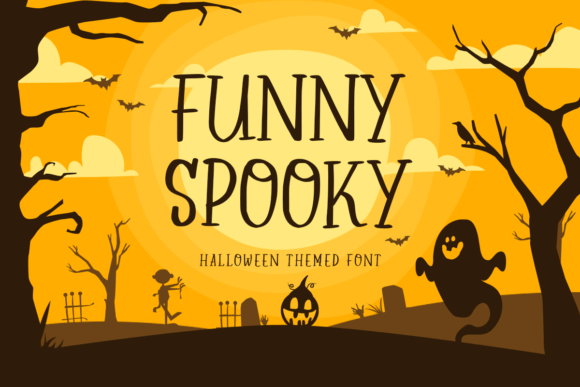 Funny Spooky Font: Playful Type for Halloween Crafts