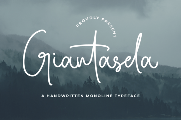 Giantasela Font: Elevating Campaign Visuals with Elegant Script