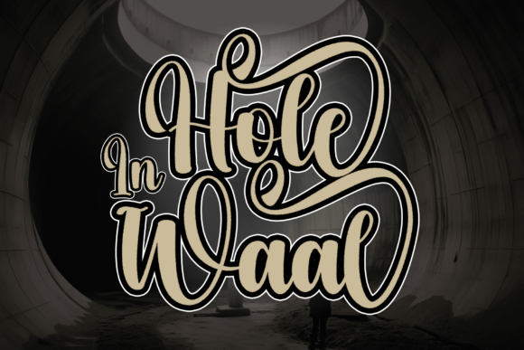 Hole in Waal Font: Elevating Editorial Design