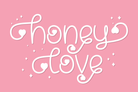 Honey Love: A Playful Handwritten Font for Modern Web Design