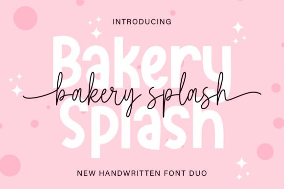 How Bakery Splash Duo Font Elevates Your Small Business Branding