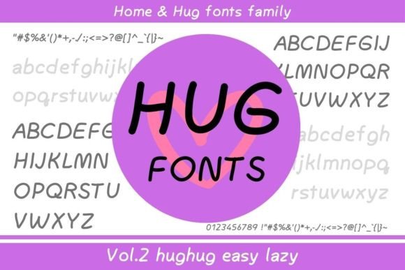 Hughug Easy Lazy Font: A Web Designer’s Layout Test