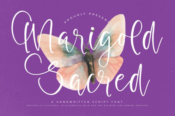 Marigold Sacred Font: Elevating Small Business Branding