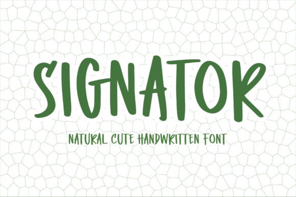 Signator Font: Adding Playful Energy to Campaigns