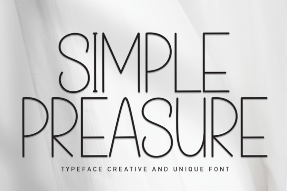 Simple Preasure Font: A Web Designer’s Layout Review