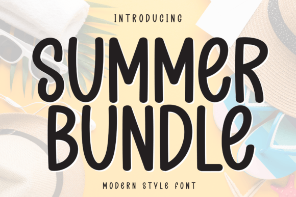 Summer Bundle Font: Authentic Handwriting for Small Business Branding