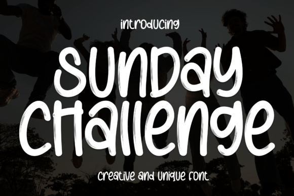 Sunday Challenge Font: Elegant Script for Handmade Products