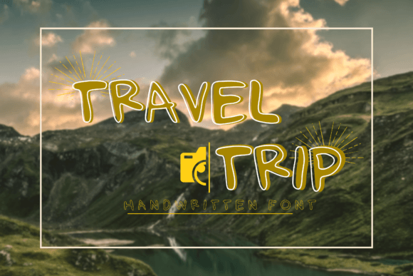 Travel Trip Font Review for Digital Design